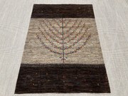 Gabbeh Tappeto 200x140 Beige (Iran) Annodato A Mano