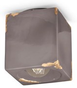 Plafoniera Vintage Ceramica Tortora 1 Luce E27
