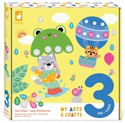 My arts&crafts - Scatola creativa grande con strass - 3 anni