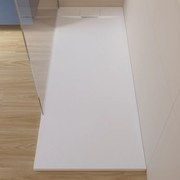 Piatto doccia SENSEA in composito minerale di resina gelificata bianco L 80 x L 170 x H 3.2 cm