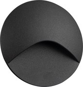 Kanlux 39122 - Lampada a LED per scale EXIN LED/2,5W/230V 3000K IP65 antracite tonda