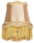 Paralume in tessuto oro 12 cm - Granny