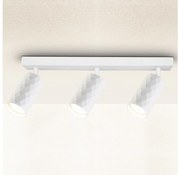 Brilagi - Faretto SELE DIAMANT 3xGU10/30W/230V bianco