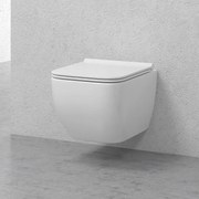 Kamalu - wc sospeso in ceramica design moderno modello marie-s