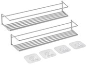 Set di 2 mensole a muro per spezie - Metaltex