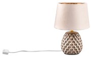 Lampada da tavolo beige (altezza 27 cm) Ariana - Trio