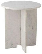 Bloomingville - Jasmia Side Table White Marble Bloomingville