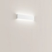 Applique In Metallo Moderna Way Bianco Led 41Cm