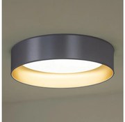 Duolla - Plafoniera LED ROLLER LED/24W/230V diametro 45 cm argento/oro