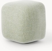 Pouf alto in bouclé Wolke