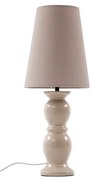 Lucande - Lyndorin Lampada da Tavolo Beige Lucande