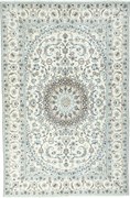 Nain Tappeto 310x200 Beige (Iran) Annodato A Mano