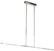 Lampada a sospensione moderna in acciaio con LED regolabile - Bold