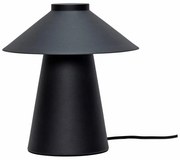 Lampada da tavolo in metallo nero Chipper - Hübsch