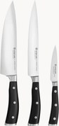 Set di 3 coltelli in acciaio inox Classic Icon