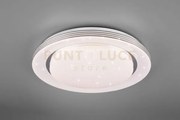 Atria plafoniera led 22,5w 3700lm, 3000 - 6000k con telecomando mul...