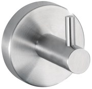 WENKO 19621100 - Gancio BOSIO MATT 5,5x5,5 cm acciaio inox/argento