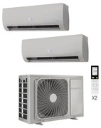 Condizionatore a muro multisplit EQUATION Virtus 9+12 kw 5 17060 BTU classe raffreddamento A++ classe riscaldamento A+