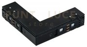 Connettore angolare verticale con connessione interna per binario d...