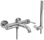 REA-B6641 - Set per vasca LUNGO, finitura cromo lucido