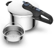 Tefal - Pentola a pressione 8 l SECURE TRENDY acciaio inossidabile
