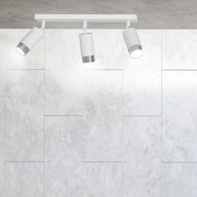 Lampadario Orientabile HIRO 3 BLACK e WHITE da soffitto e parete