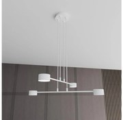 Lampadario a sospensione con filo MODUS 4xGX53/10W/230V bianco