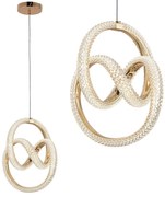 Lampada a sospensione LED G068-CP Gold