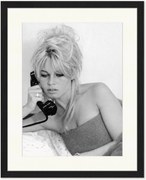 Foto incorniciata fatta a mano Brigitte on The Phone