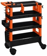 Carrello per attrezzi FX Tools Nero Arancio polipropilene (68 x 35 x 87,5 cm)