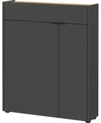 Armadietto color antracite 82x102x22 cm Ameca – Germania