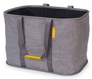 Cesto portabiancheria in tessuto grigio pieghevole 55 l Hold-All Max - Joseph Joseph