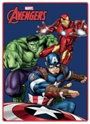 Coperta The Avengers Super heroes 100 x 140 cm Multicolore Poliestere