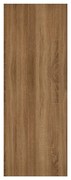 Pannello per porta d'ingresso Bambù rivestito noce L 95  x H 215 cm, Sp 0.6 mm