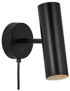 DFTP by Nordlux - Faretto da parete MIB 1xGU10/8W/230V nero