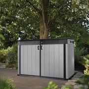 Baule KETER in polipropilene grigio L 190.5 x H 132.5 x P 109.3 cm