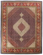 Tabriz Tappeto persiano 390x300 (Iran) Annodato A Mano
