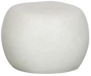 Tavolino bianco rotondo ø 50 cm Pebble - vtwonen