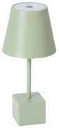 Lindby - Janea Cube Portable Lampada da Tavolo Dim. IP54 Verde Lindby