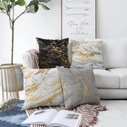 Set di 4 federe Artsy, 55 x 55 cm - Minimalist Cushion Covers