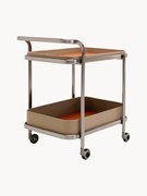 Carrello di servizio in metallo Odo