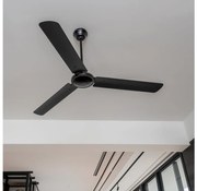 ZEVENTI - Ventilatore a soffitto TOFINO nero