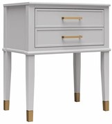 Comodino grigio chiaro Westerleigh - CosmoLiving by Cosmopolitan
