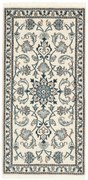 Nain Tappeto persiano 140 x 70 Beige (Iran) Annodato A Mano