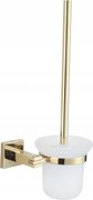 Mexen Vane spazzola per WC, oro - 7020950-50