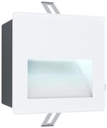 Eglo 99575 - Lamapada da incasso LED da esterno ARACENA LED/3,7W/230V IP65 bianca