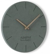 Orologio da parete moderno tondo 30cm grigio