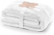 Coperta in microfibra bianca, 160 x 210 cm Mic - DecoKing