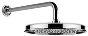 Soffione doccia orientabile con braccio a parete cromo 65149 Gessi