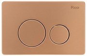 Pulsante per supporto set da incasso WC Rea I K011A-Q Copper Brush